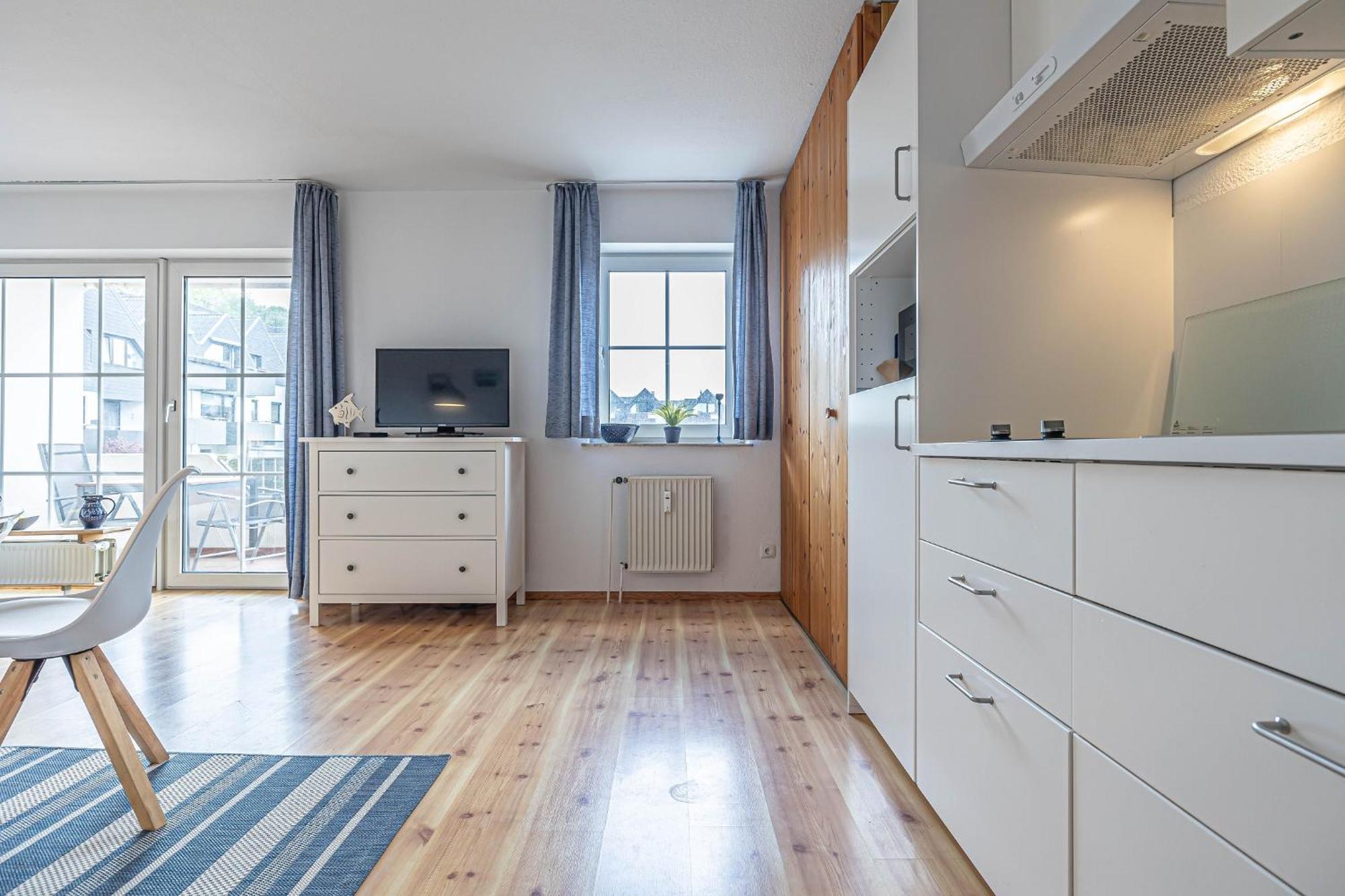Fewo1846 - Strandresidenz Wassersleben Nele - Studioapartment Mit Balkon Und Meerblick Harrislee Dış mekan fotoğraf