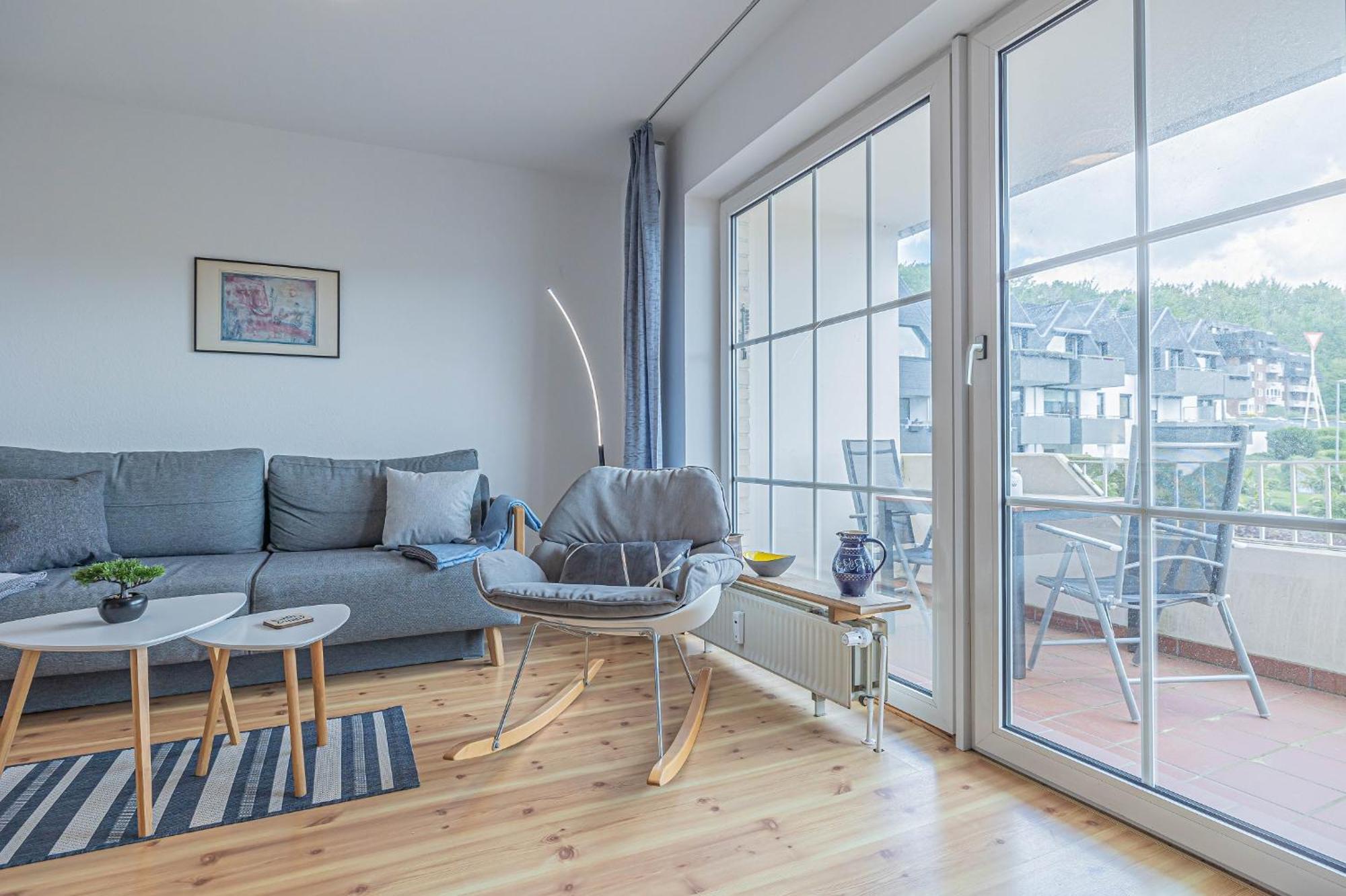 Fewo1846 - Strandresidenz Wassersleben Nele - Studioapartment Mit Balkon Und Meerblick Harrislee Dış mekan fotoğraf